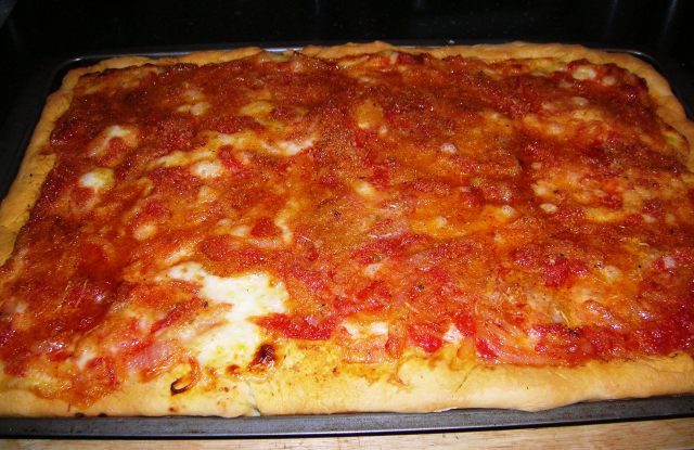 Sicilian Pizza Cooking Italian Comfort Food